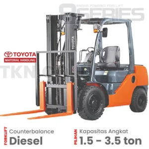 Forklift Toyota 1.5 - 3 Diesel 8FD15-J5