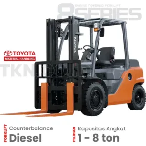 Forklift Toyota 5 ton 8FD50N