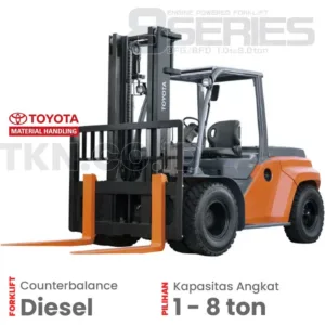 Forklift Toyota 7 ton 8 FD70N