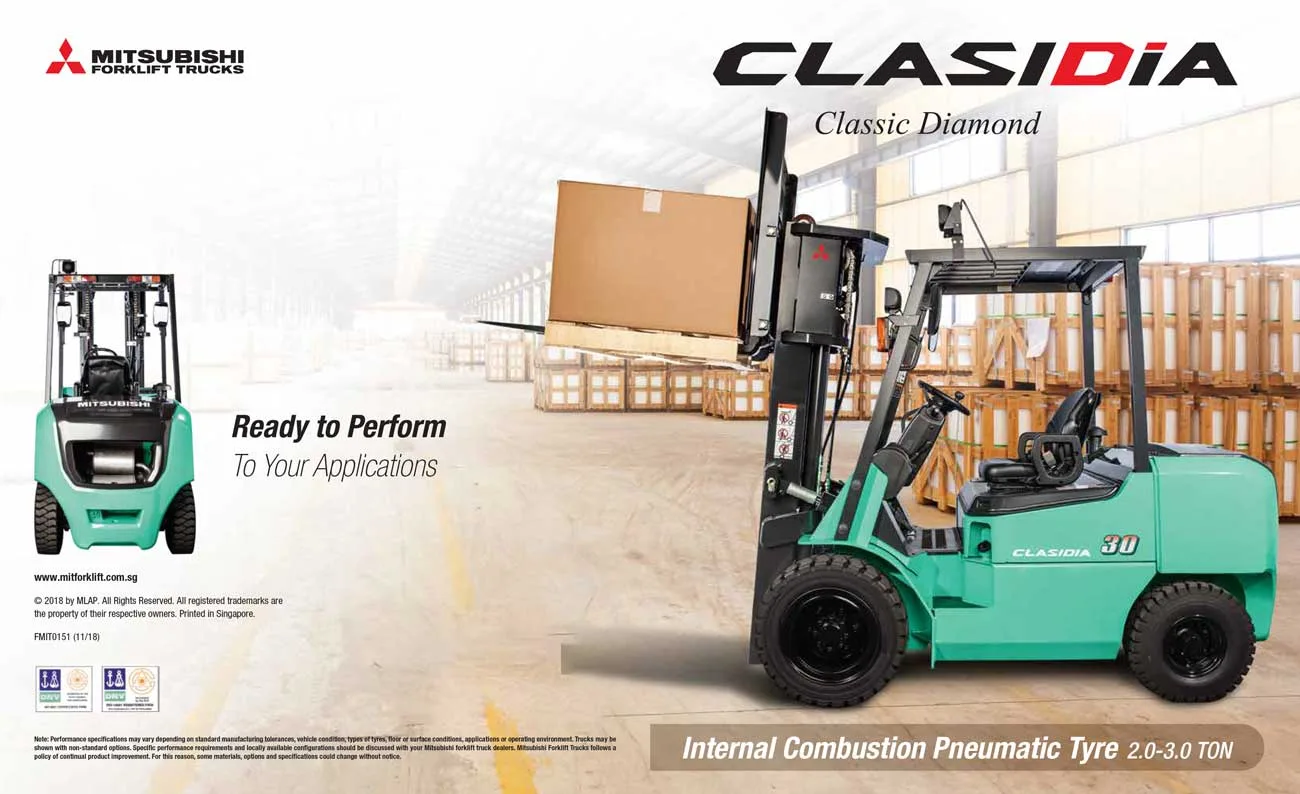 Forklift Mitsubishi Clasidia FD20-30HS
