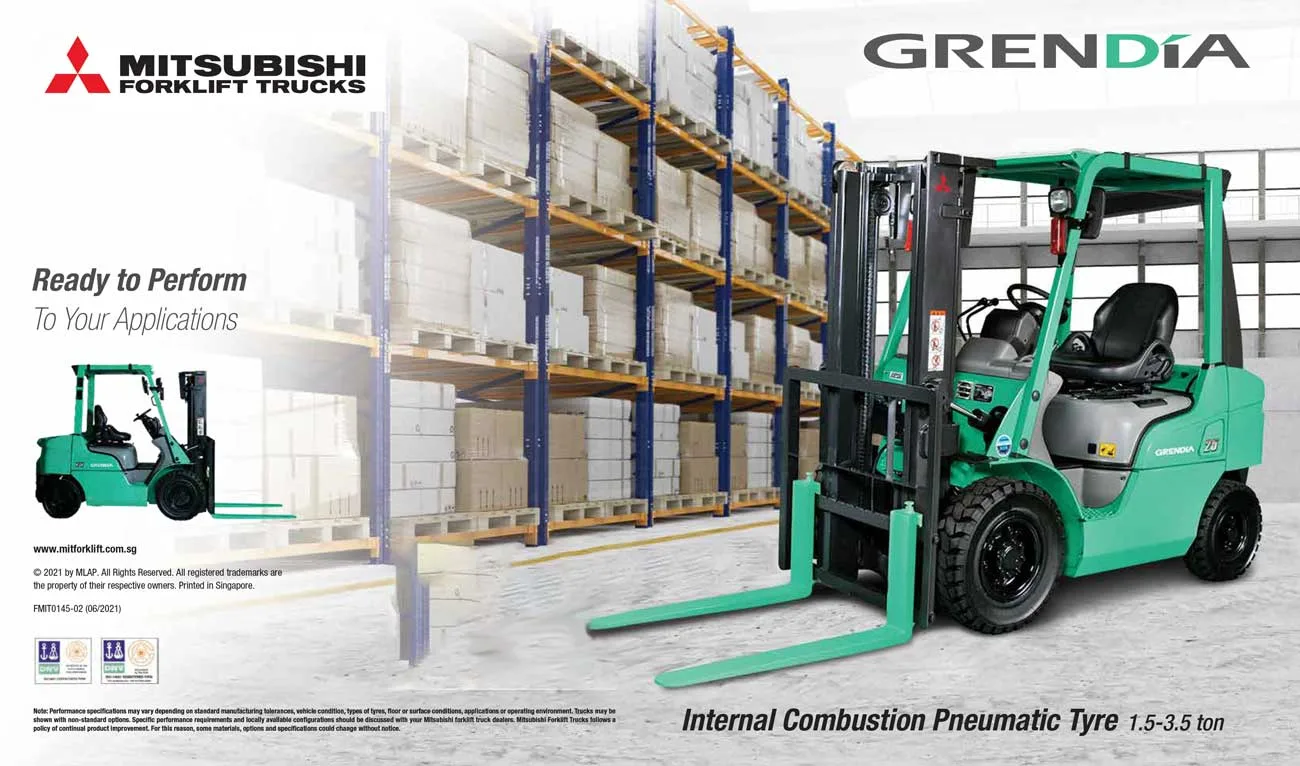 Forklift Mitsubishi Grendia FDFG15-35N