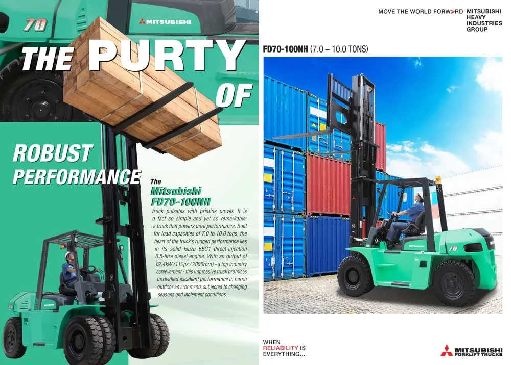 Forklift Mitsubishi 7 Ton