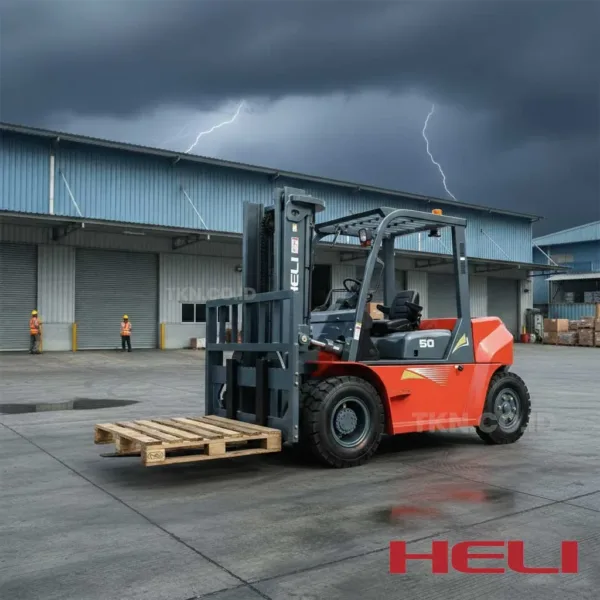 Heli Forklift 5.000 Kg (5 Ton) Diesel