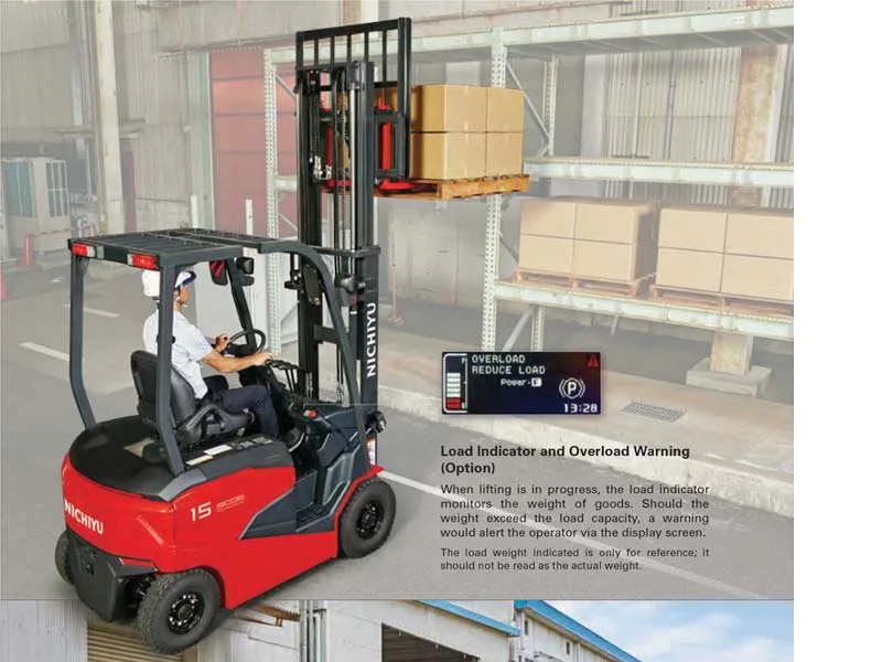 Forklift Elektrik Nichiyu FB-80 Series 1 – 3.5 Ton