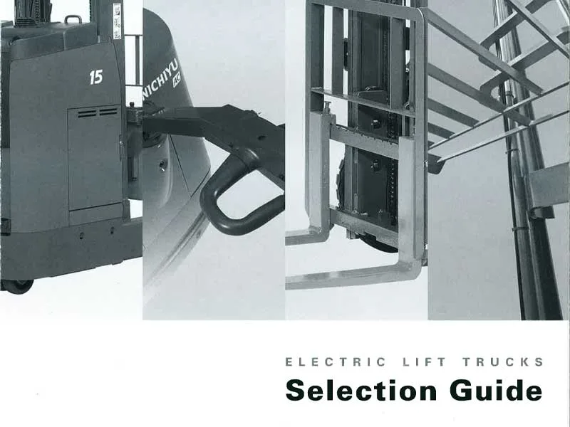 Forklift Elektrik Nichiyu : Spesifikasi, Kapasitas & Solusi Material Handling