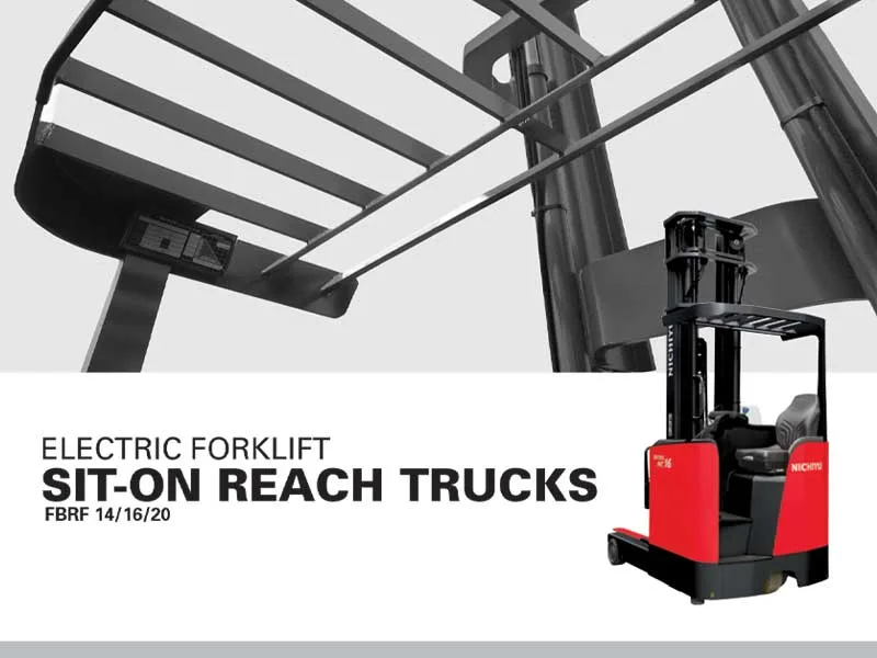 Nichiyu Sit-On Reach Truck FBRF Series